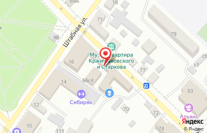 Губернские аптеки, ГП на Октябрьской улице на карте