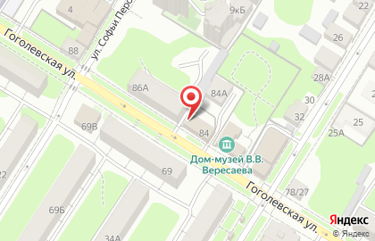 Тульское областное отделение Российский Красный Крест на карте