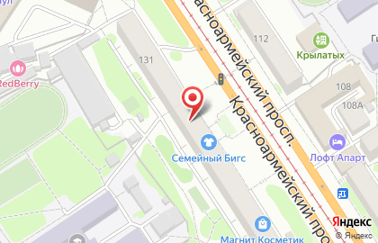 Парикмахерская в Барнауле на карте
