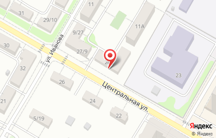 Текстиль Рум (Москва) на Центральной улице на карте