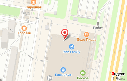 Магазин Fresh Prof в Октябрьском районе на карте