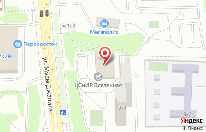 Автошкола Автофорум Плюс на метро Борисово на карте