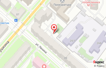 Ваш магазин на улице Ленина на карте