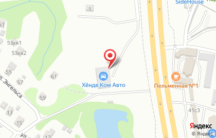Торгово-сервисный центр корейских автомобилей и спецтехники Хенде Трак Сервис на карте