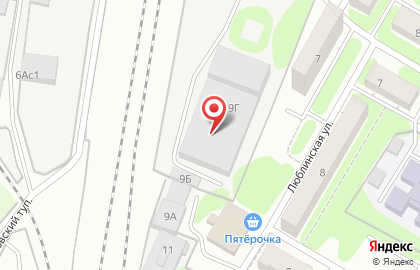 Шиномонтажная мастерская RsRota на Люблинской улице на карте