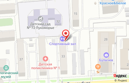 Спортивный клуб Дельта на улице Розы Люксембург на карте