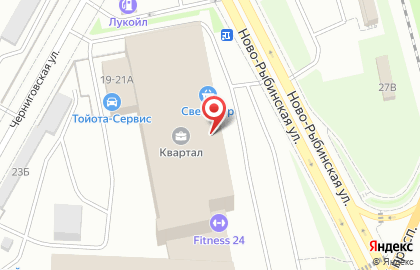 Петробалт на Ново-Рыбинской улице на карте