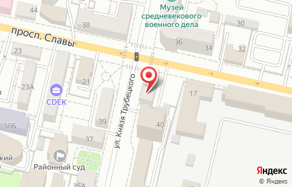 Колба в Белгороде на карте