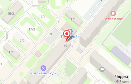 Магазин Дебют на Заречной улице на карте
