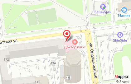 Многопрофильная клиника Доктор плюс на Советской улице на карте