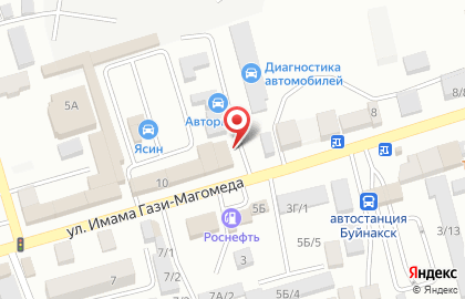 Магазин автозапчастей У Гамзата на карте