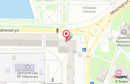Московские окна на Молодёжной улице на карте