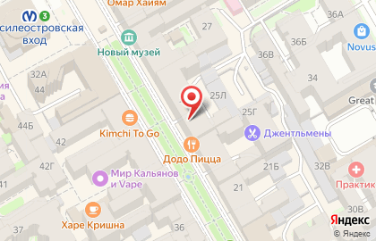 Кофейня Sokol COFFEE в Василеостровском районе на карте