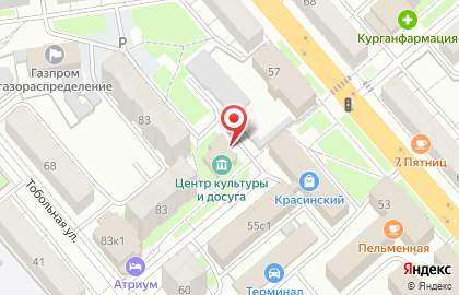 Детский оздоровительный лагерь им. Николая Островского на улице Пушкина на карте