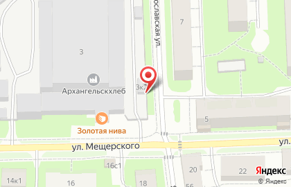 Банкомат Авангард в Соломбальском округе на карте