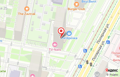 Ногтевая студия TV-Nails на карте