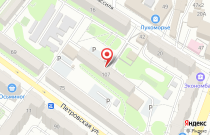 Ваша пресса на Петровской улице на карте