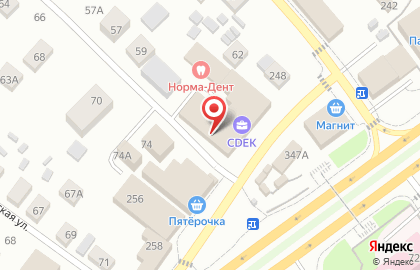 Служба доставки готовых блюд Хочу есть на карте