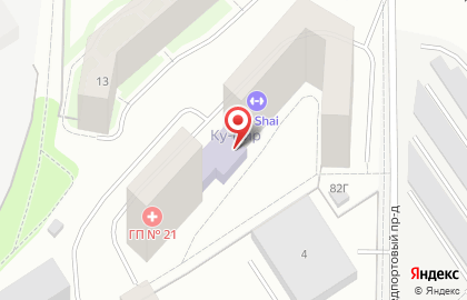 Пекарня-кондитерская Булки в 1-м Предпортовом проезде на карте