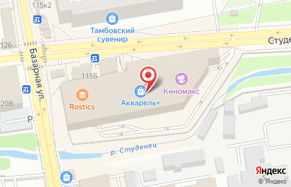 Оператор связи МТС в Тамбове на карте