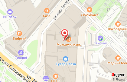 Кальян-бар Мята Lounge на Спартаковской улице на карте