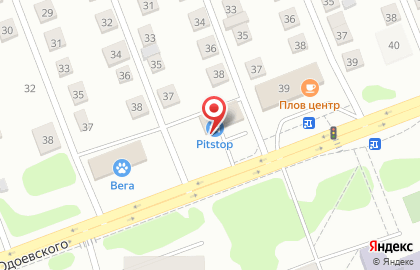 Автосервис FIT SERVICE на Гранитной улице в Новосибирске на карте