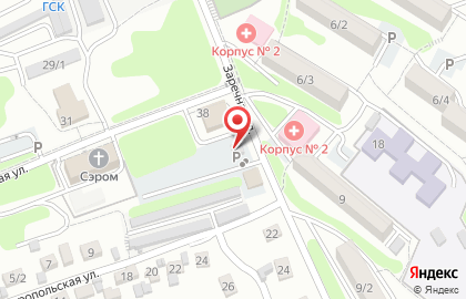 Автостоянка на Херсонской на карте
