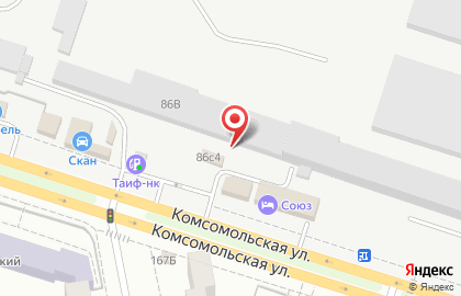 Магазин-клуб подводного плавания Подводник в Комсомольском районе на карте