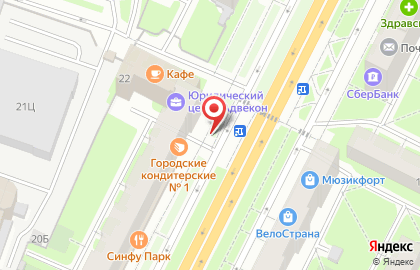 Медкор на Гражданском 22 на карте