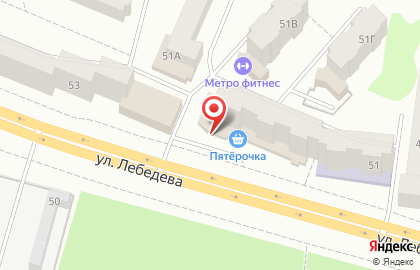 Кулинармаркет Простая еда на улице Лебедева на карте