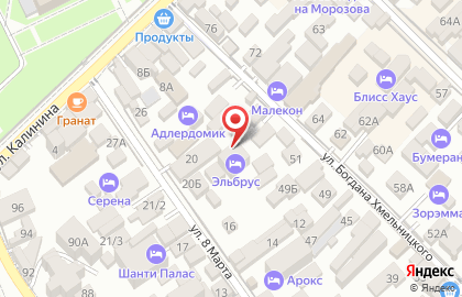 Отель Михаил на улице Богдана Хмельницкого на карте
