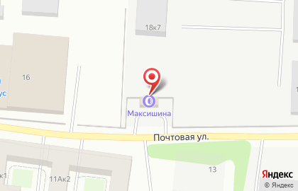 Шиномонтажная мастерская на Почтовой (Тосненский район), 18 на карте