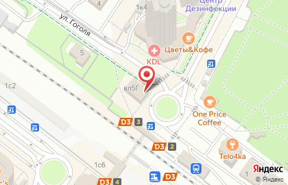 Мини-маркет на улице Гоголя на карте