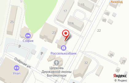 Россельхозбанк на Советской улице на карте