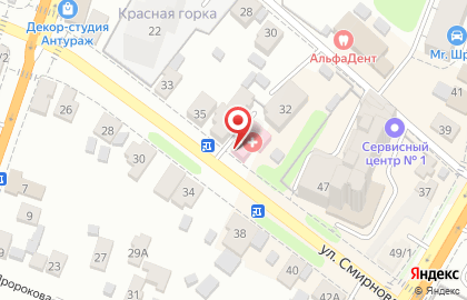 Ивановский областной наркологический диспансер на карте