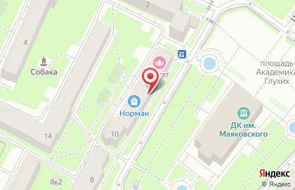 Алкогольный супермаркет Норман в Санкт-Петербурге на карте