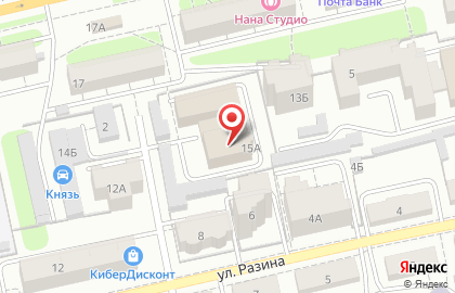 Студия красоты Action на проспекте Ленина на карте