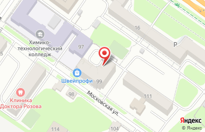 ООО Дорстройтехника на Московской улице на карте