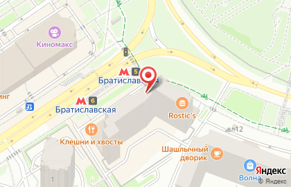 Автомат по продаже контактных линз ЛинзыТут на Братиславской улице на карте