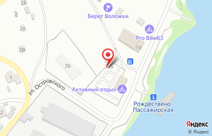 Автостоянка в Самаре на карте