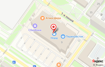 Агнесса на Октябрьской улице на карте