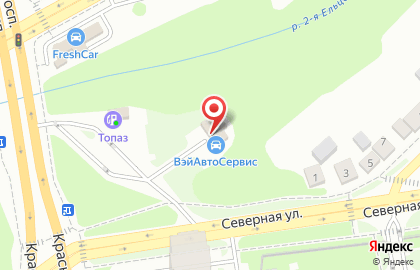 АвтоЭкспрессСервис в Заельцовском районе на карте