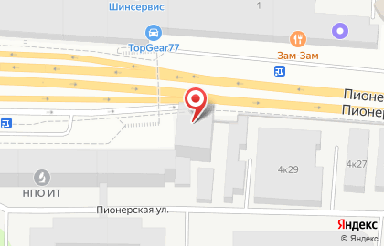Научно-техническая фирма Новинтех на Пионерской улице на карте