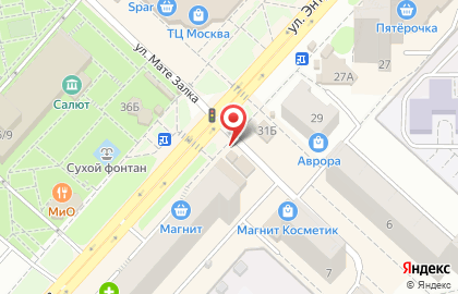 Пекарня жар Свежар на улице Энтузиастов на карте