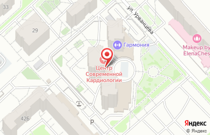 Библиотека им. М.А. Светлова на улице Урванцева на карте