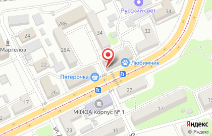 Магазин Милый дом в Оренбурге на карте