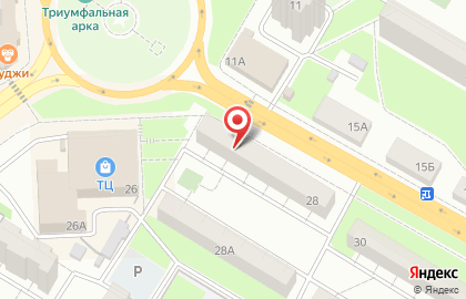 Магазин Горилка на проспекте Победы, 28 на карте