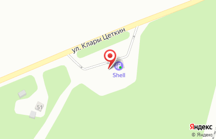 Shell в Кемерово на карте