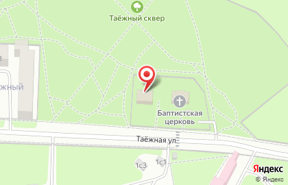 Церковь евангельских христиан-баптистов На Лосинке на карте