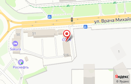 Соляная пещера Вита Бриз на улице Врача Михайлова на карте
